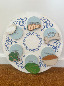 Custom DIY Seder Plate