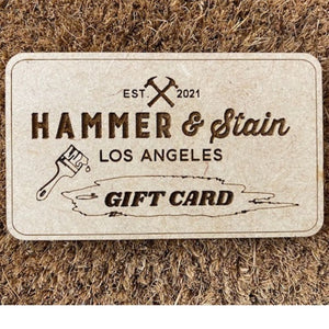 Hammer & Stain LA Gift Card